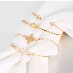 4 piece bracelet set